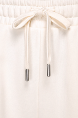 Women's French Terry Loose Jogging Trousers – Relaxed Fit, Sustainably Made - Ivory