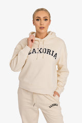 Premium Women's Organic Brushed Cotton Hoodie - Natural Raw