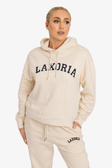 Premium Women's Organic Brushed Cotton Hoodie - Natural Raw