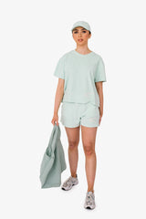 Women's Terry Towel Shorts – Organic Cotton Comfort - Brook Green