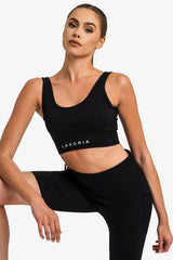 Ribbed Seamless 3D Fit Cycling Short - Black