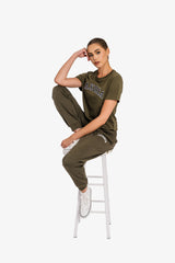 Women's Heavy Weight Organic T-Shirt - Khaki