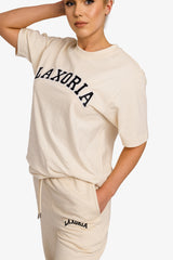 Women's Heavy Weight Organic T-Shirt - Natural Raw