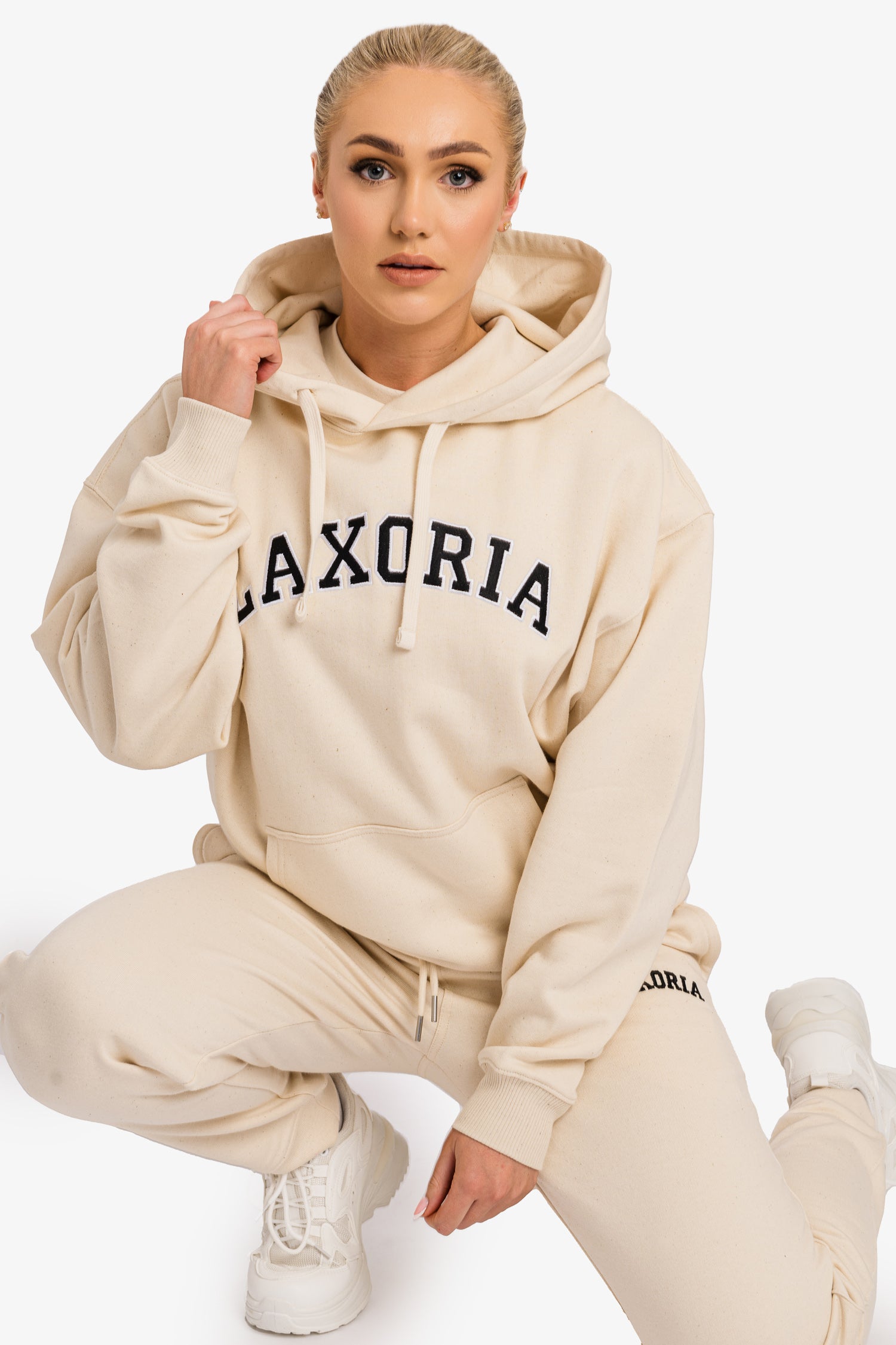 Atlas Dryvault Hoodie - Unisex Oversized - Natural Raw