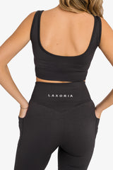 Ribbed Seamless 3D Fit Cycling Short - Charcoal