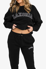 Organic French Terry Jogger Pants - Black