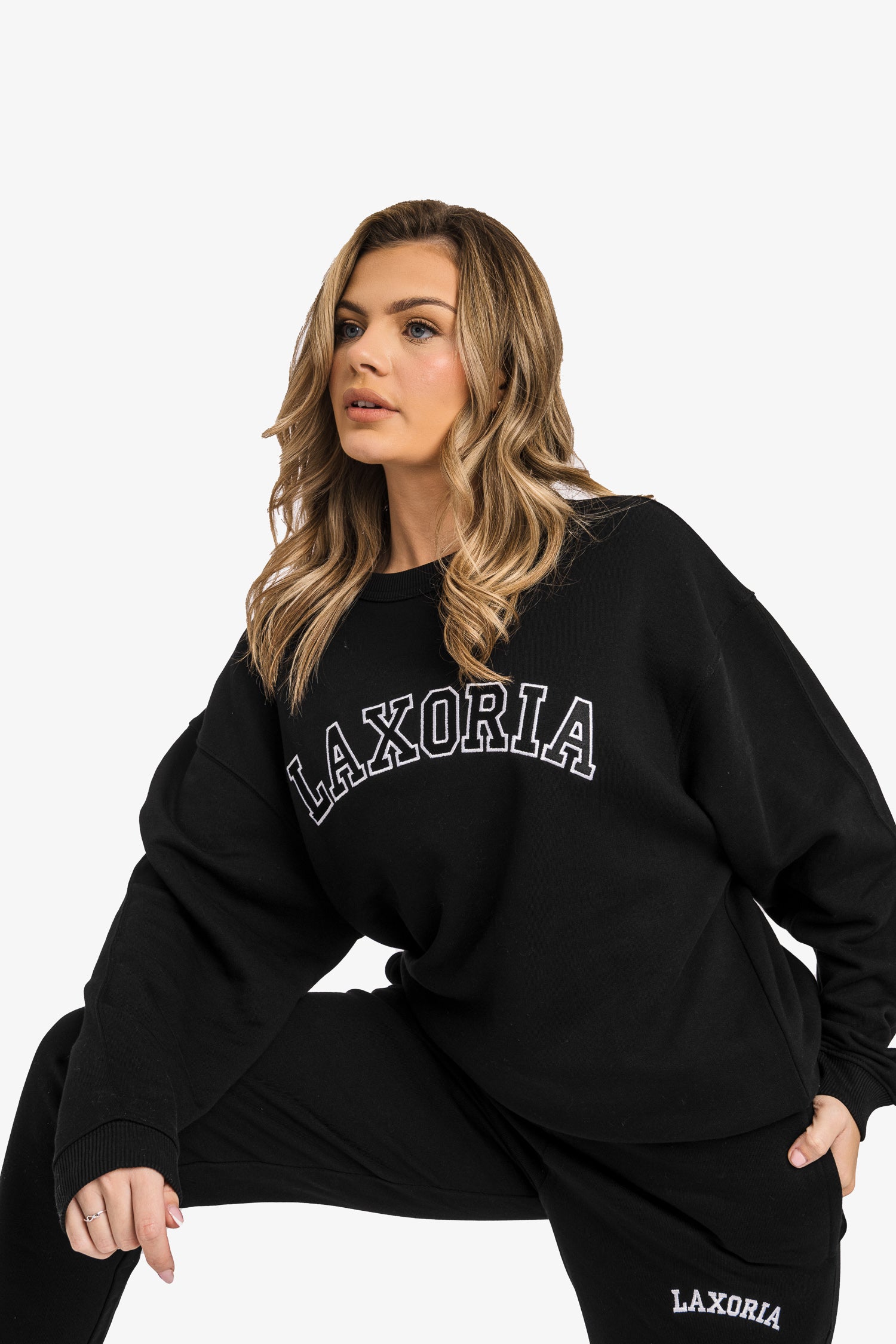 Organic French Terry Jogger Pants - Black