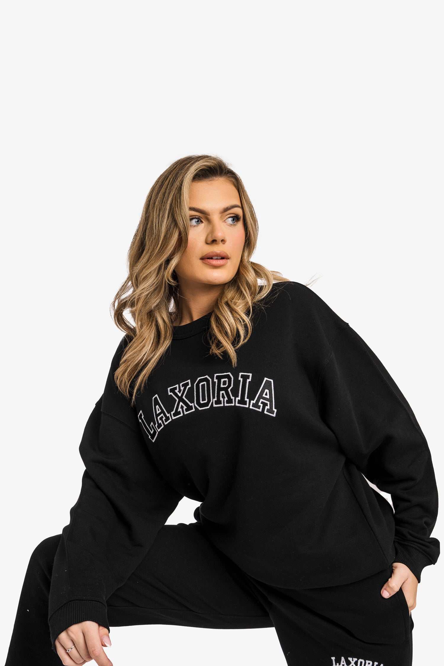 Organic French Terry Jogger Pants - Black