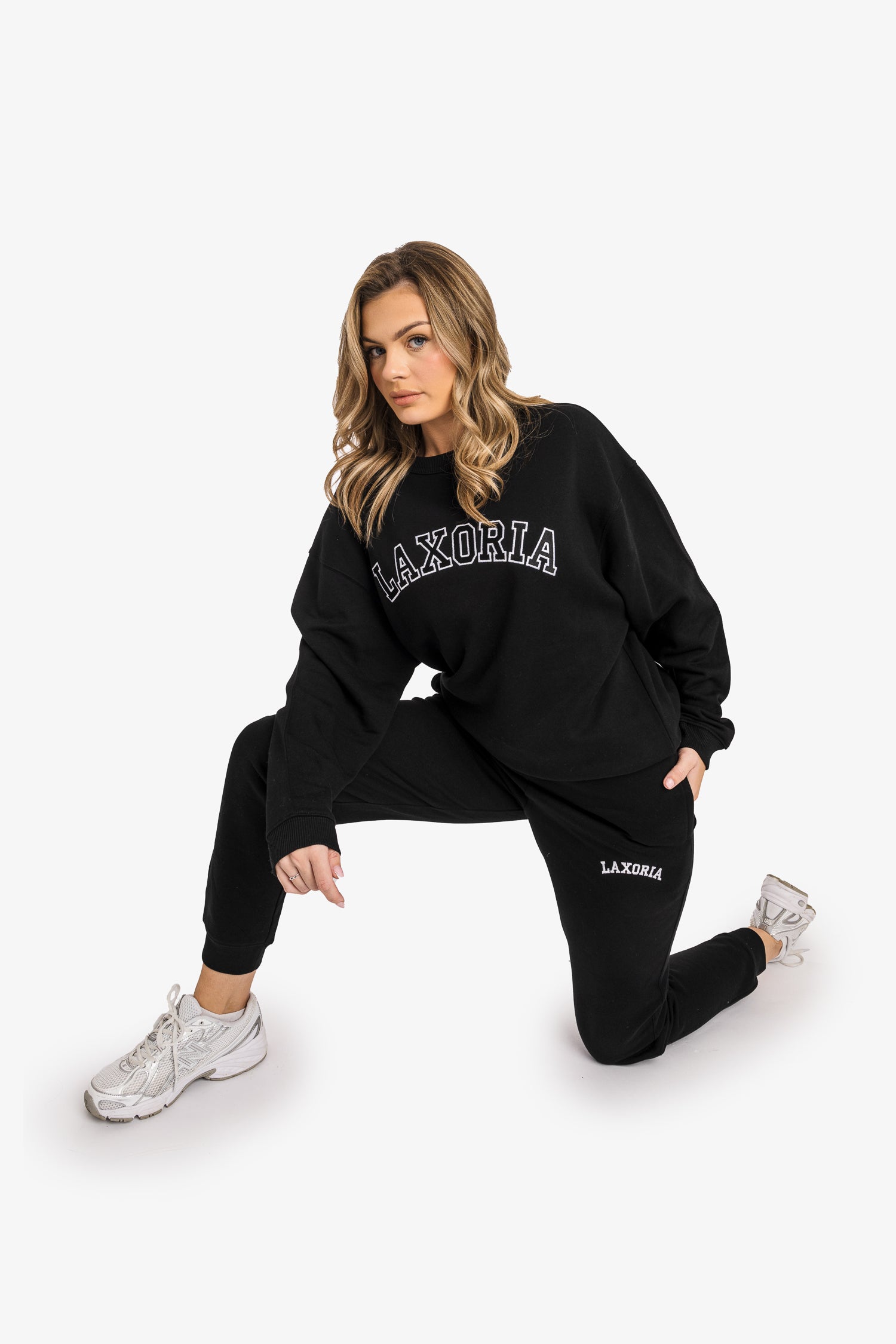 Organic French Terry Jogger Pants - Black