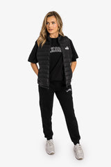 Recycled Sleeveless Body Warmer - Black