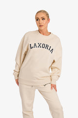 Women's Organic Combed Ringspon Cotton Sweatshirt - Natural Raw