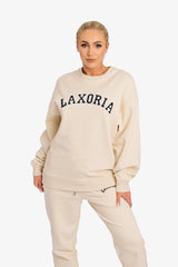 Women's Organic Combed Ringspon Cotton Sweatshirt - Natural Raw