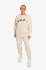 Women's Organic Combed Ringspon Cotton Sweatshirt - Natural Raw