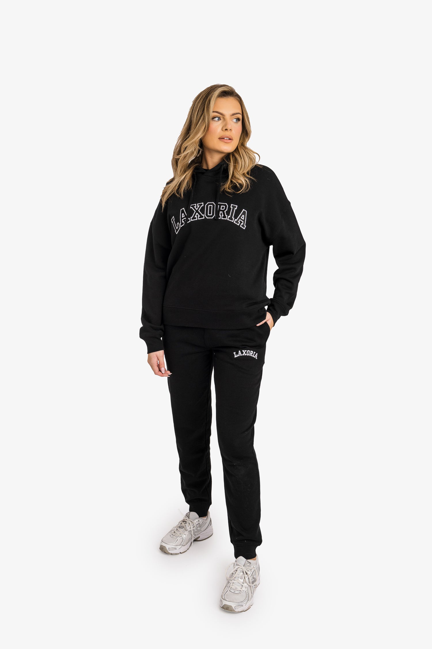 Atlas Dryvault Hoodie - Unisex Oversized - Black