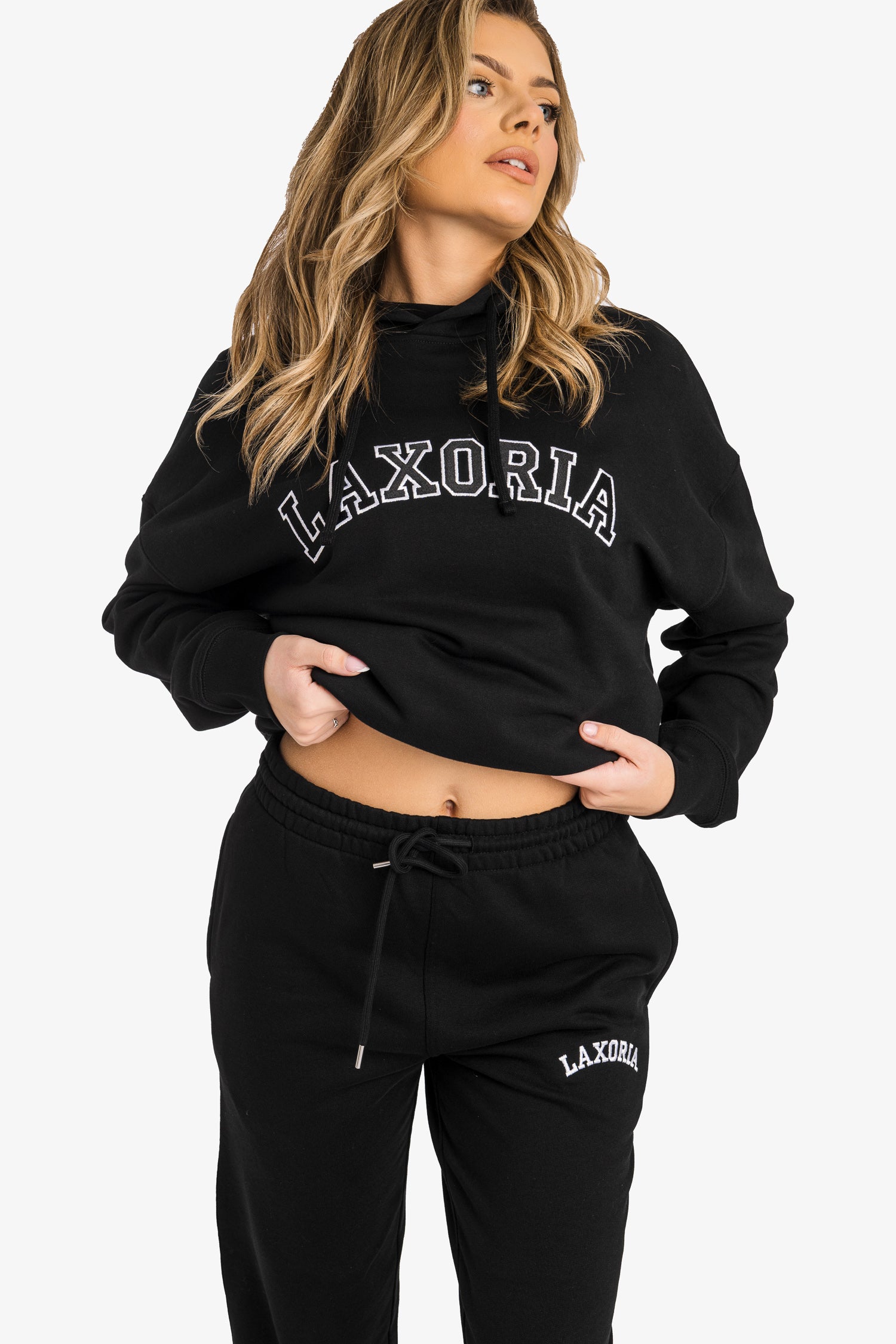 Atlas Dryvault Hoodie - Unisex Oversized - Black