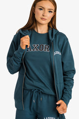 Organic Modern Medium Fit Zip-Through Hoodie - Stargazer