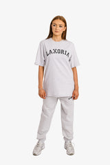 Organic Ringspun Brushed Jogger Pants - Cool Heather Grey