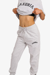 Organic Ringspun Brushed Jogger Pants - Cool Heather Grey