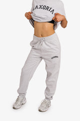 Organic Ringspun Brushed Jogger Pants - Cool Heather Grey