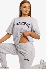 Organic Ringspun Brushed Jogger Pants - Cool Heather Grey