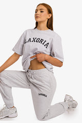 Organic Ringspun Brushed Jogger Pants - Cool Heather Grey