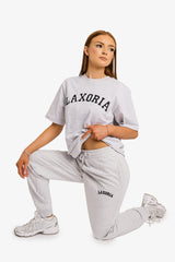 Organic Ringspun Brushed Jogger Pants - Cool Heather Grey