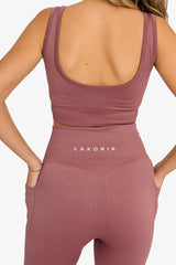 Ribbed Seamless 3D Fit Cycling Short - Muave