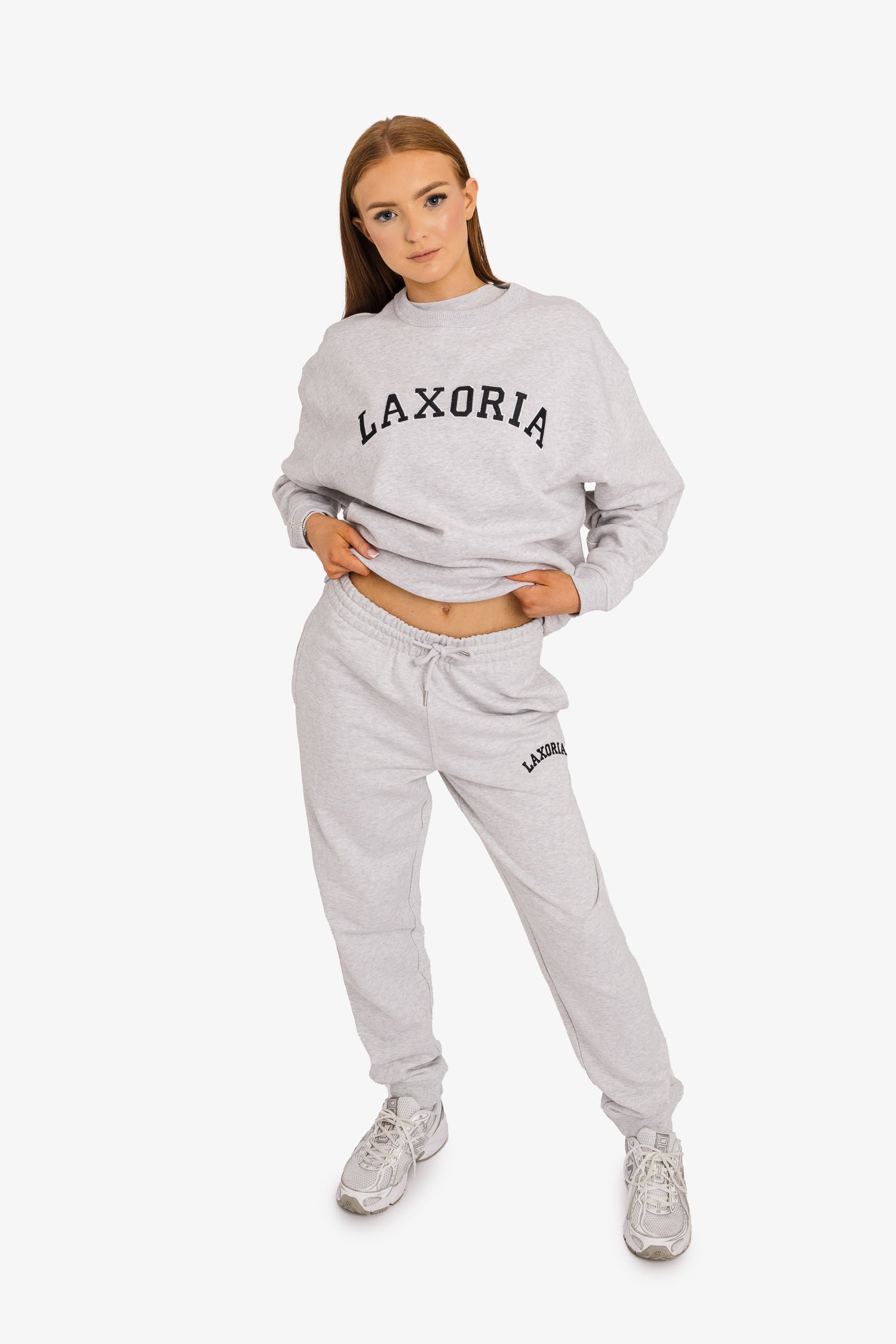 Women's Organic Combed Ringspon Cotton Sweatshirt - Cool Heather Grey