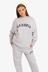 Women's Organic Combed Ringspon Cotton Sweatshirt - Cool Heather Grey