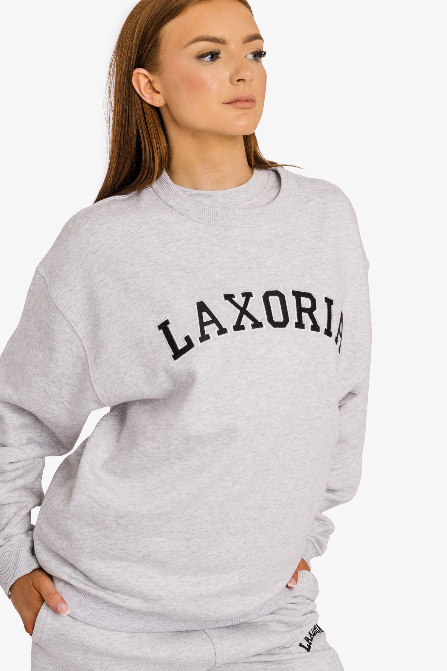 Women's Organic Combed Ringspon Cotton Sweatshirt - Cool Heather Grey