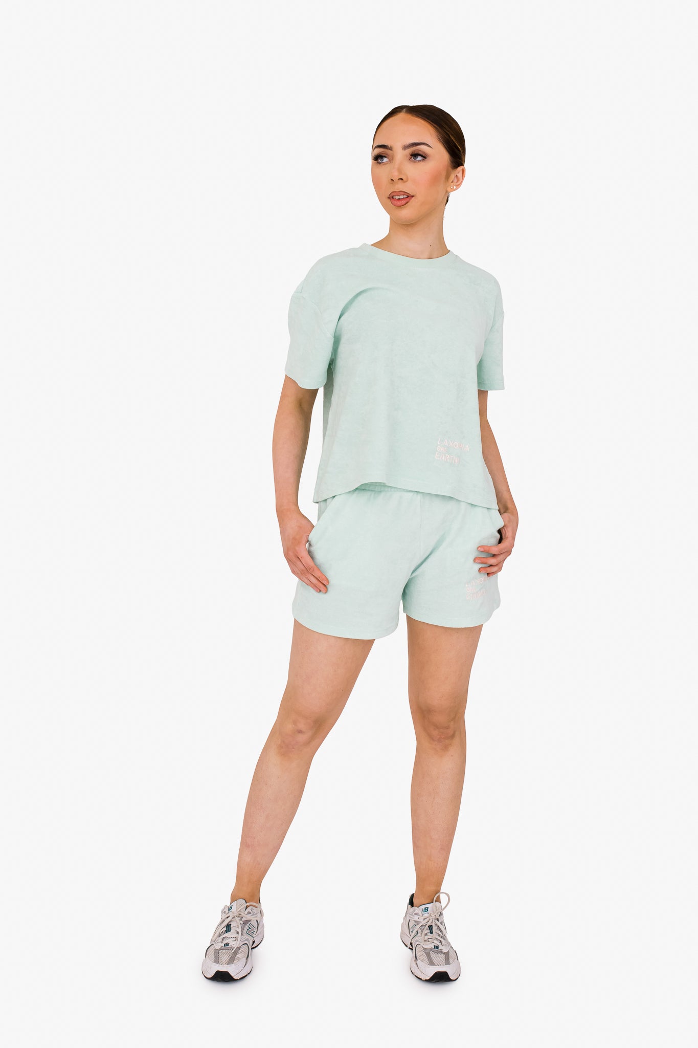Women's Terry Towel Shorts – Organic Cotton Comfort, Made in Portugal - Brook Green