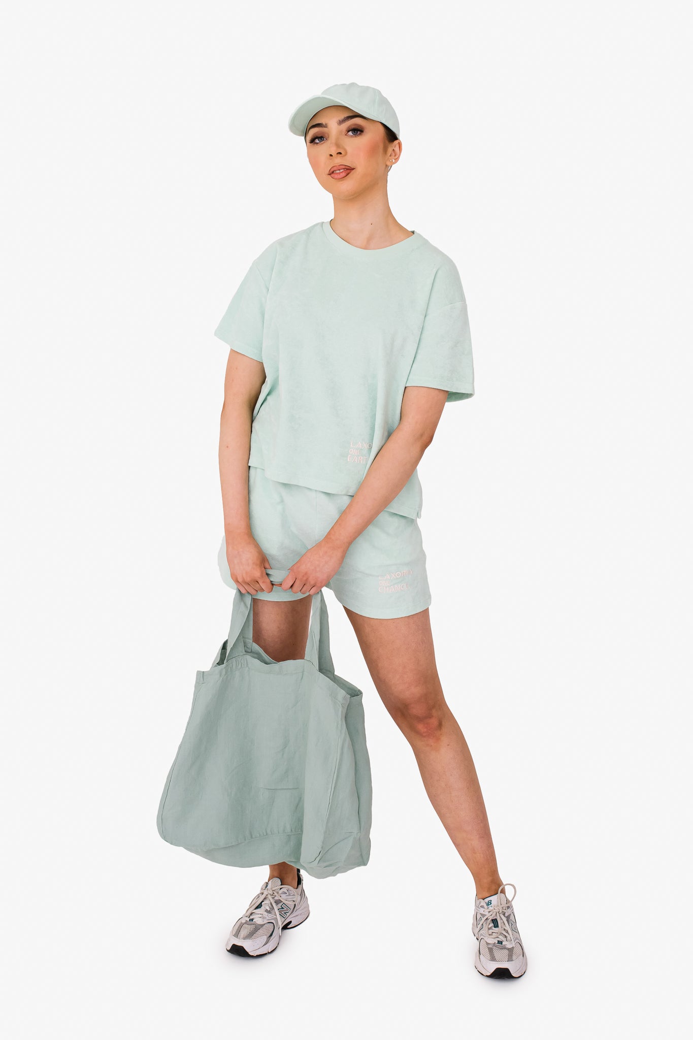 Women's Terry Towel Shorts – Organic Cotton Comfort - Brook Green