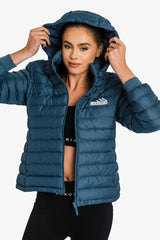 Nova Trekker Women’s Fitted Recycled Padded Jacket - Royal Blue