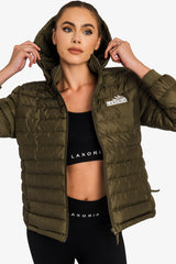 Nova Trekker Women’s Fitted Recycled Padded Jacket - Khaki