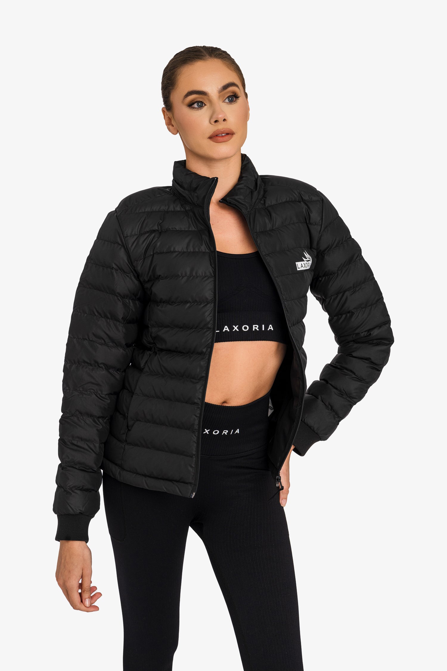 Nova Trekker Women’s Fitted Recycled Padded Jacket - Black