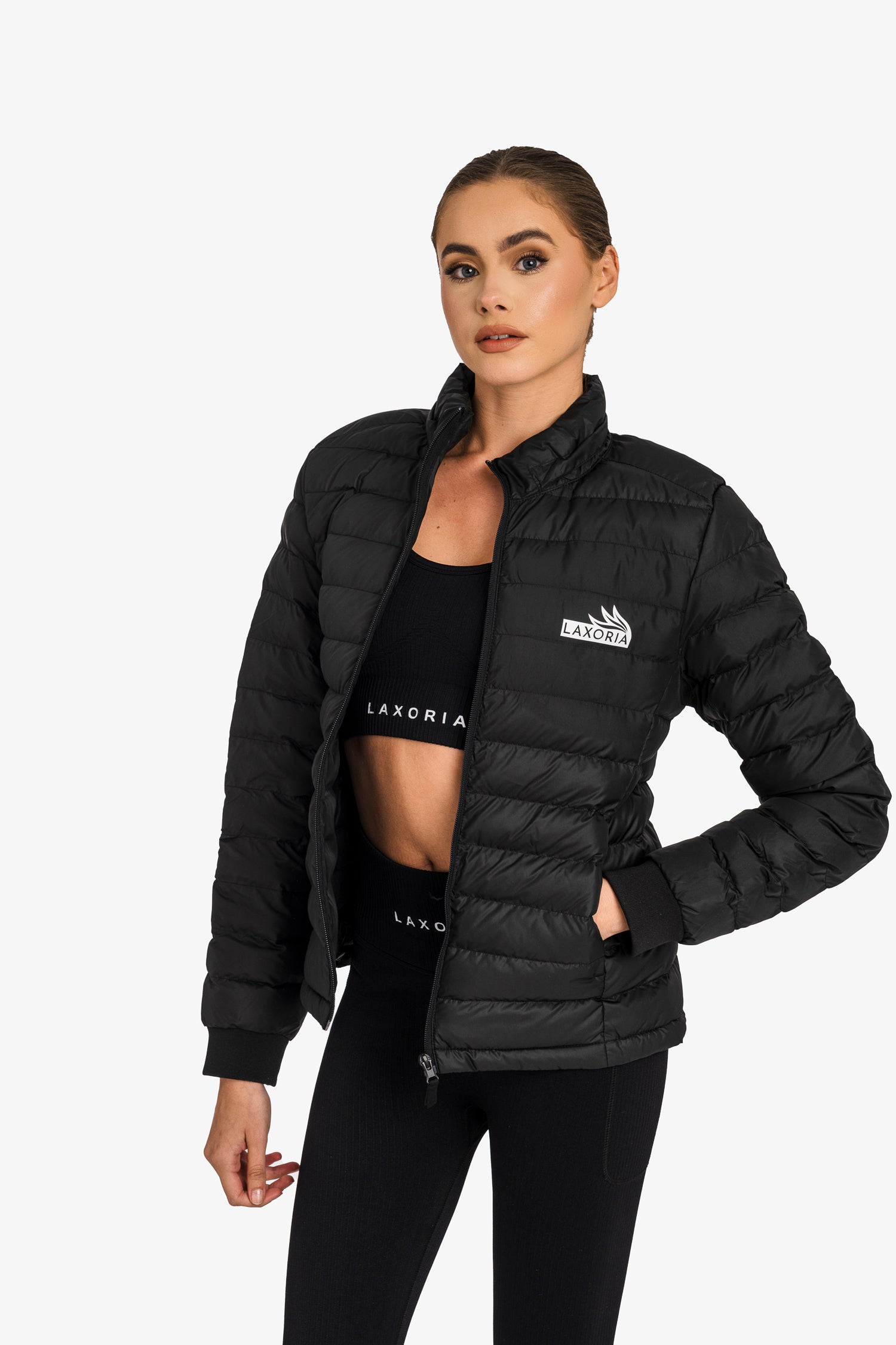 Nova Trekker Women’s Fitted Recycled Padded Jacket - Black