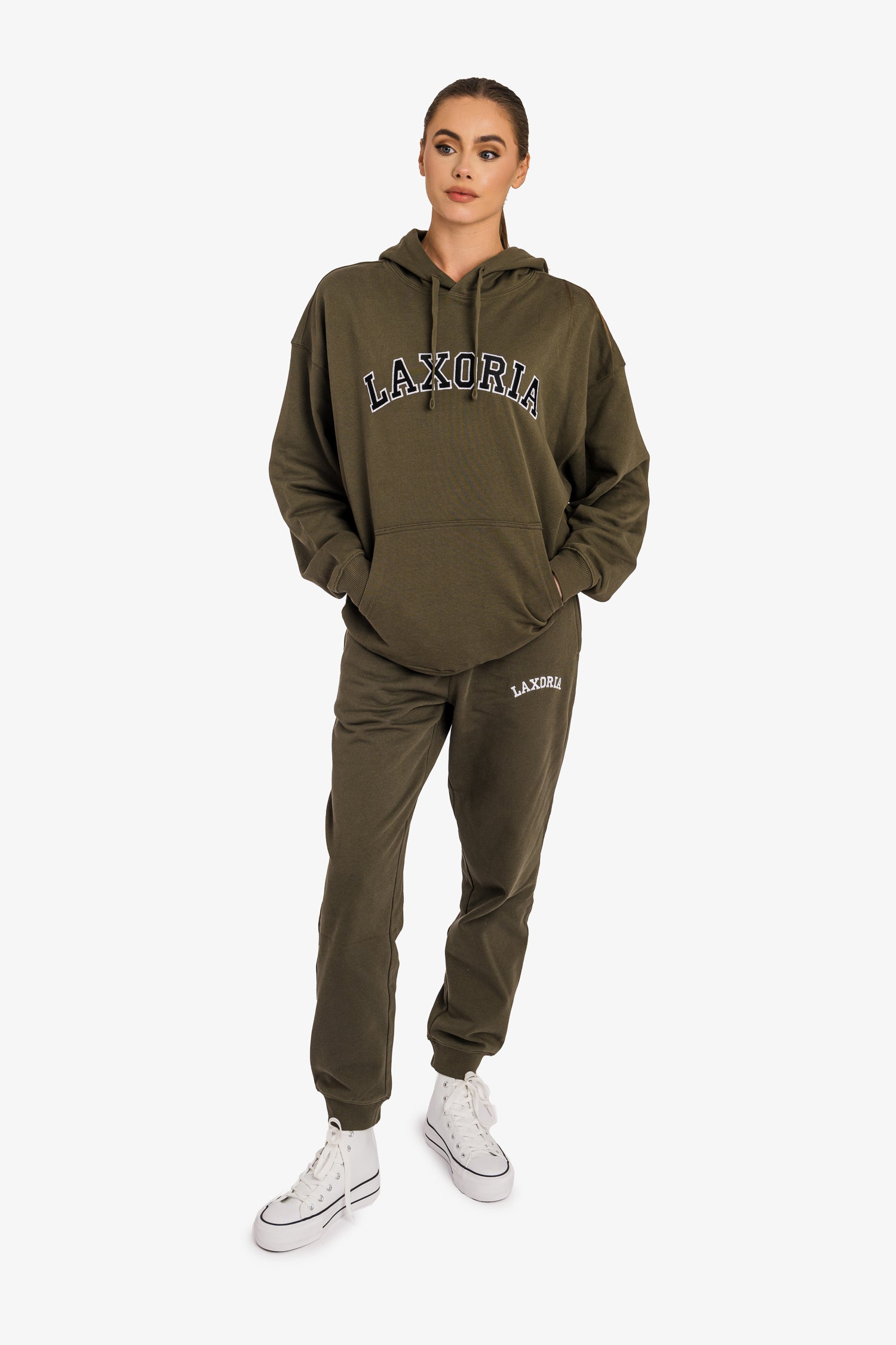 Atlas Dryvault Hoodie - Unisex Oversized - Khaki