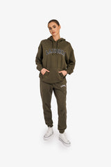 Atlas Dryvault Hoodie - Unisex Oversized - Khaki