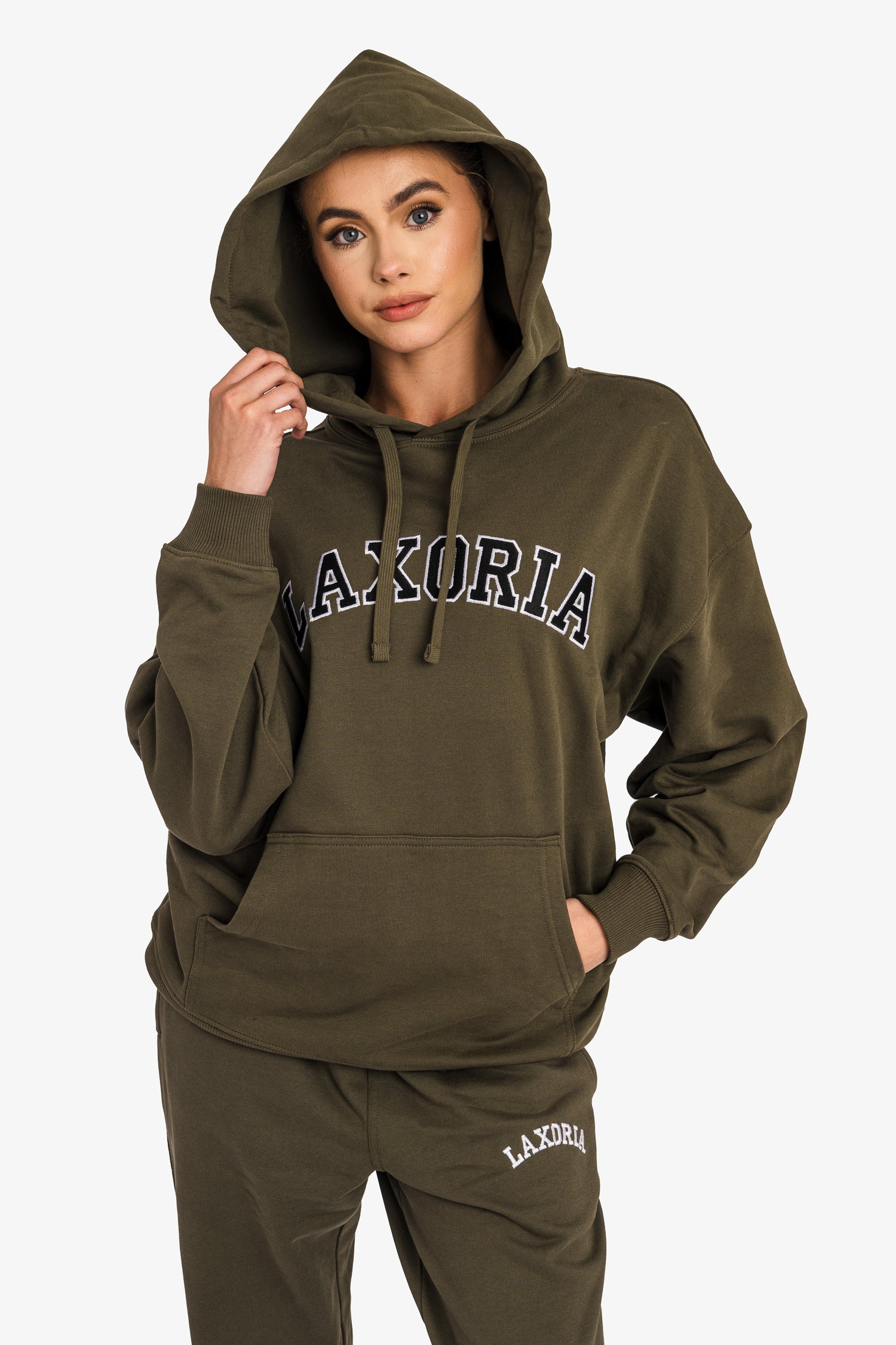 Atlas Dryvault Hoodie - Unisex Oversized - Khaki