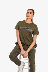 Zenith Flow Unisex Heavyweight T-Shirt - Khaki