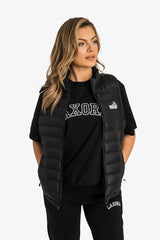 Recycled Sleeveless Body Warmer - Black