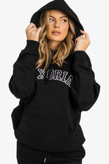 Atlas Dryvault Hoodie - Unisex Oversized - Black