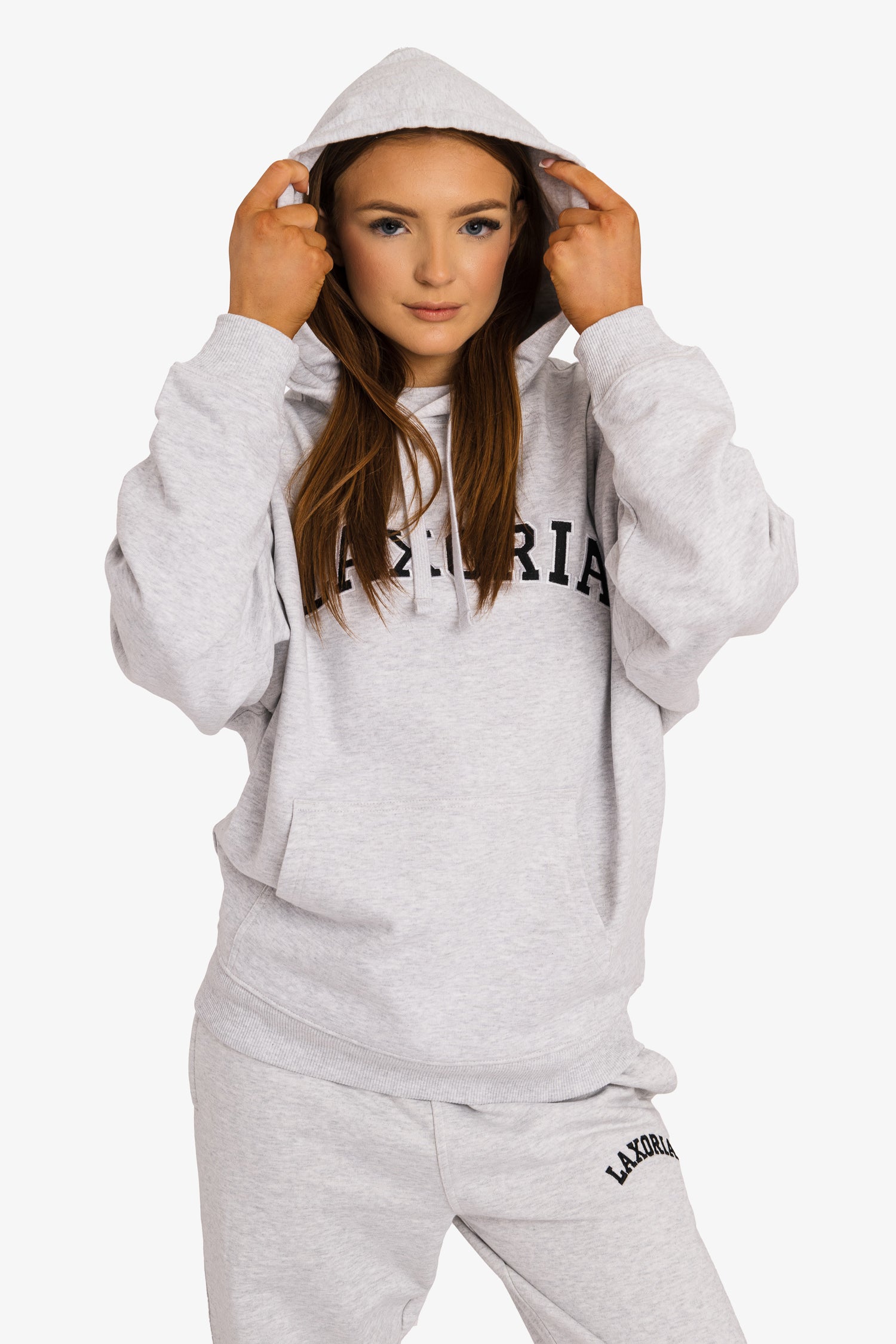 Atlas Dryvault Hoodie - Unisex Oversized  - Cool Heather Grey