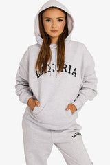 Atlas Dryvault Hoodie - Unisex Oversized  - Cool Heather Grey